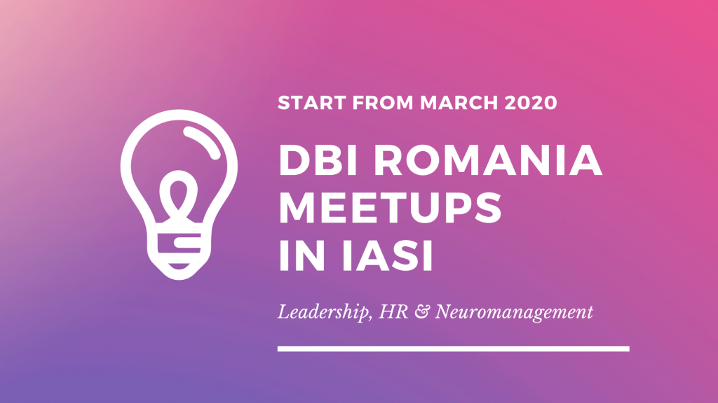 Start from march 2020 DBI Romania meetups